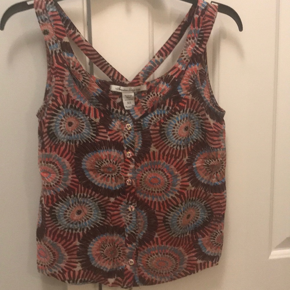 American rag colored top